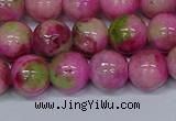 CMJ551 15.5 inches 12mm round rainbow jade beads wholesale