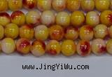 CMJ646 15.5 inches 6mm round rainbow jade beads wholesale