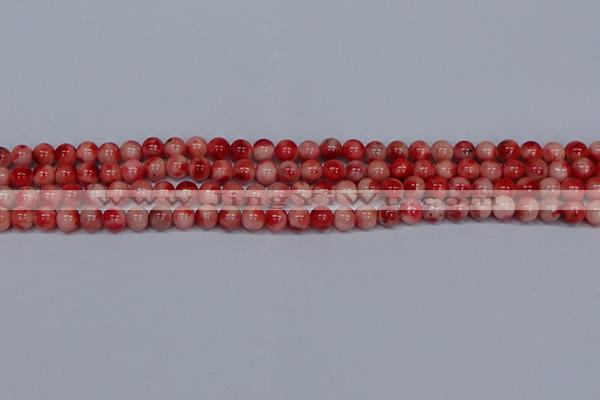 CMJ681 15.5 inches 6mm round rainbow jade beads wholesale