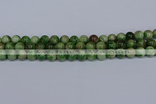 CMJ705 15.5 inches 12mm round rainbow jade beads wholesale