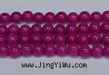 CMJ78 15.5 inches 4mm round Mashan jade beads wholesale