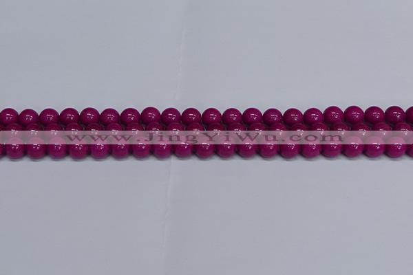 CMJ80 15.5 inches 8mm round Mashan jade beads wholesale