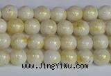 CMJ900 15.5 inches 4mm round Mashan jade beads wholesale