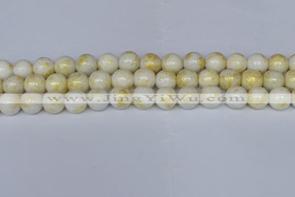 CMJ903 15.5 inches 10mm round Mashan jade beads wholesale