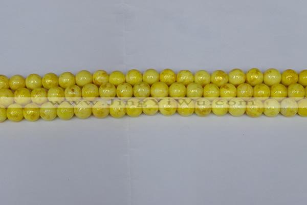 CMJ906 15.5 inches 6mm round Mashan jade beads wholesale