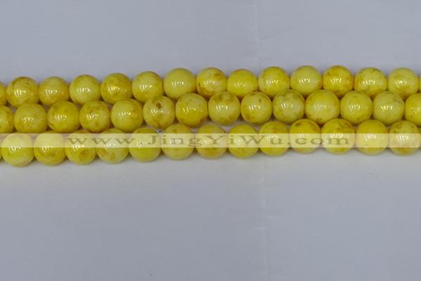CMJ908 15.5 inches 10mm round Mashan jade beads wholesale