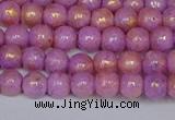 CMJ920 15.5 inches 4mm round Mashan jade beads wholesale