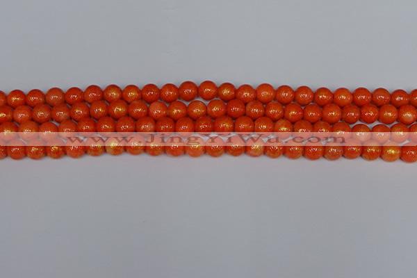 CMJ930 15.5 inches 4mm round Mashan jade beads wholesale