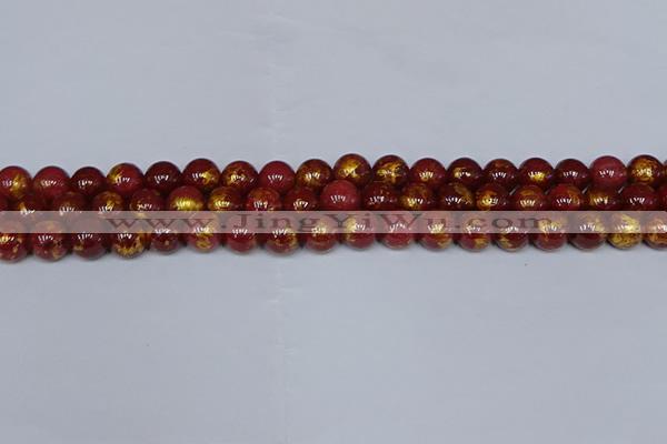 CMJ946 15.5 inches 6mm round Mashan jade beads wholesale