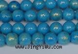 CMJ950 15.5 inches 4mm round Mashan jade beads wholesale