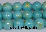 CMJ966 15.5 inches 6mm round Mashan jade beads wholesale
