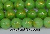 CMJ976 15.5 inches 6mm round Mashan jade beads wholesale