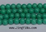 CMJ99 15.5 inches 4mm round Mashan jade beads wholesale