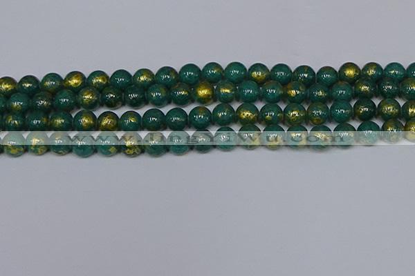 CMJ991 15.5 inches 6mm round Mashan jade beads wholesale