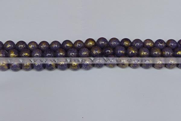 CMJ997 15.5 inches 8mm round Mashan jade beads wholesale