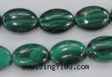 CMN105 15.5 inches 15*20mm oval natural malachite beads wholesale