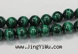 CMN151 AA grade 8mm round natural malachite beads Wholesale