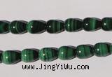 CMN218 15.5 inches 7*9mm teardrop natural malachite beads wholesale