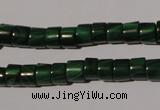 CMN236 15.5 inches 5*7mm heishi natural malachite beads wholesale