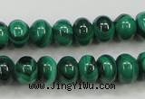 CMN400 15.5 inches 4*6mm rondelle natural malachite beads wholesale