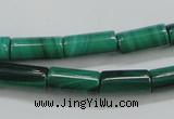 CMN410 15.5 inches 4*9mm tube natural malachite beads wholesale