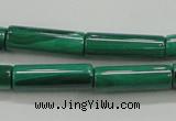 CMN411 15.5 inches 4*13mm tube natural malachite beads wholesale