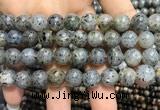 CMQ104 15.5 inches 12mm round moss quartz beads wholesale