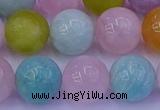 CMQ344 15.5 inches 12mm round mixed quartz gemstone beads