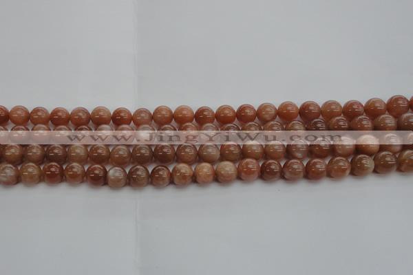 CMS1002 15.5 inches 8mm round AA grade moonstone gemstone beads