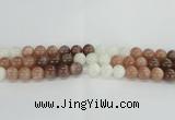CMS1084 15.5 inches 12mm round mixed moonstone beads wholesale