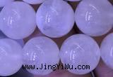 CMS1404 15.5 inches 12mm round white moonstone beads wholesale