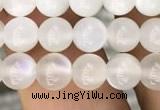 CMS1461 15.5 inches 6mm round white moonstone beads wholesale