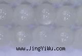CMS1487 15.5 inches 8mm round white moonstone beads wholesale