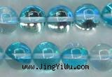 CMS1554 15.5 inches 12mm round synthetic moonstone beads wholesale