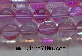 CMS1592 15.5 inches 8mm round synthetic moonstone beads wholesale