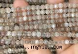 CMS1684 15.5 inches 4mm round rainbow moonstone beads wholesale