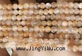 CMS1711 15.5 inches 5mm round rainbow moonstone beads wholesale