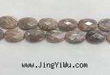 CMS1804 15.5 inches 20*30mm faceted oval AB-color moonstone beads
