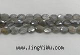 CMS1811 15.5 inches 10*12mm faceted oval AB-color moonstone beads
