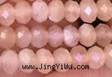 CMS1865 15.5 inches 3*4mm faceted rondelle moonstone beads wholesale