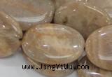 CMS20 15.5 inches 22*30mm oval moonstone gemstone beads wholesale