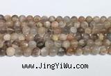 CMS2011 15.5 inches 8mm round moonstone gemstone beads