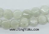 CMS209 15.5 inches 10mm flat round moonstone gemstone beads wholesale