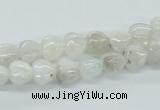 CMS211 15.5 inches 8*8mm heart moonstone gemstone beads wholesale