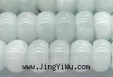 CMS2137 15 inches 6*8mm rondelle blue moonstone beads