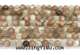 CMS2266 15 inches 6mm round rainbow moonstone beads wholesale