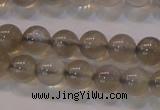 CMS851 15.5 inches 6mm round natural black moonstone beads
