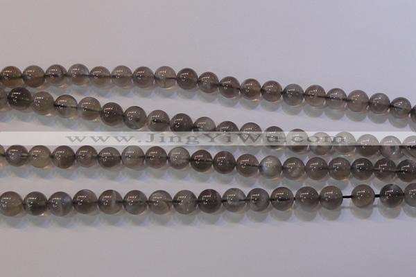 CMS852 15.5 inches 8mm round natural black moonstone beads