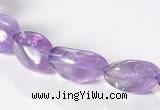 CNA18 16 inch freeform A- grade natural amethyst beads Wholesale