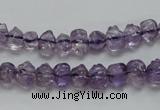 CNA39 15.5 inches 6*9mm pig-shaped grade A natural amethyst beads